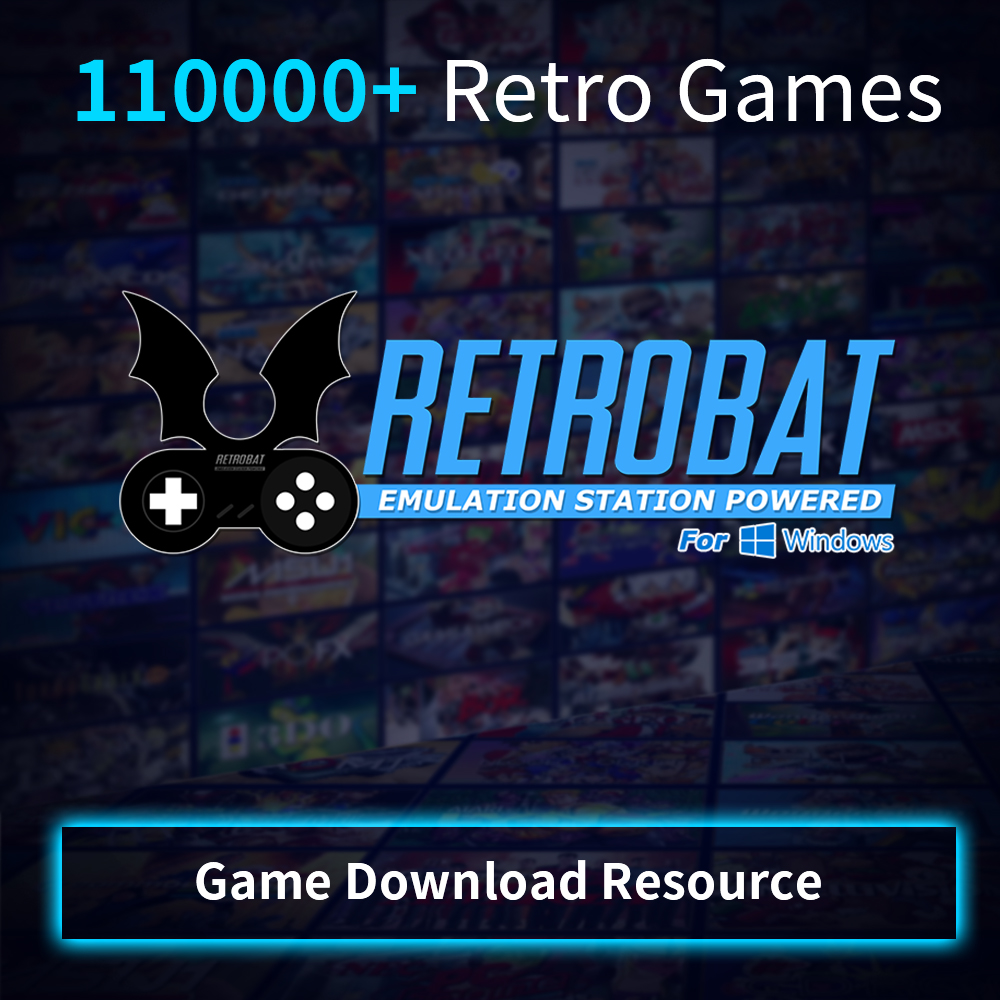 Retro Gaming Accessories - Games Download Resource with 110000+ Retro