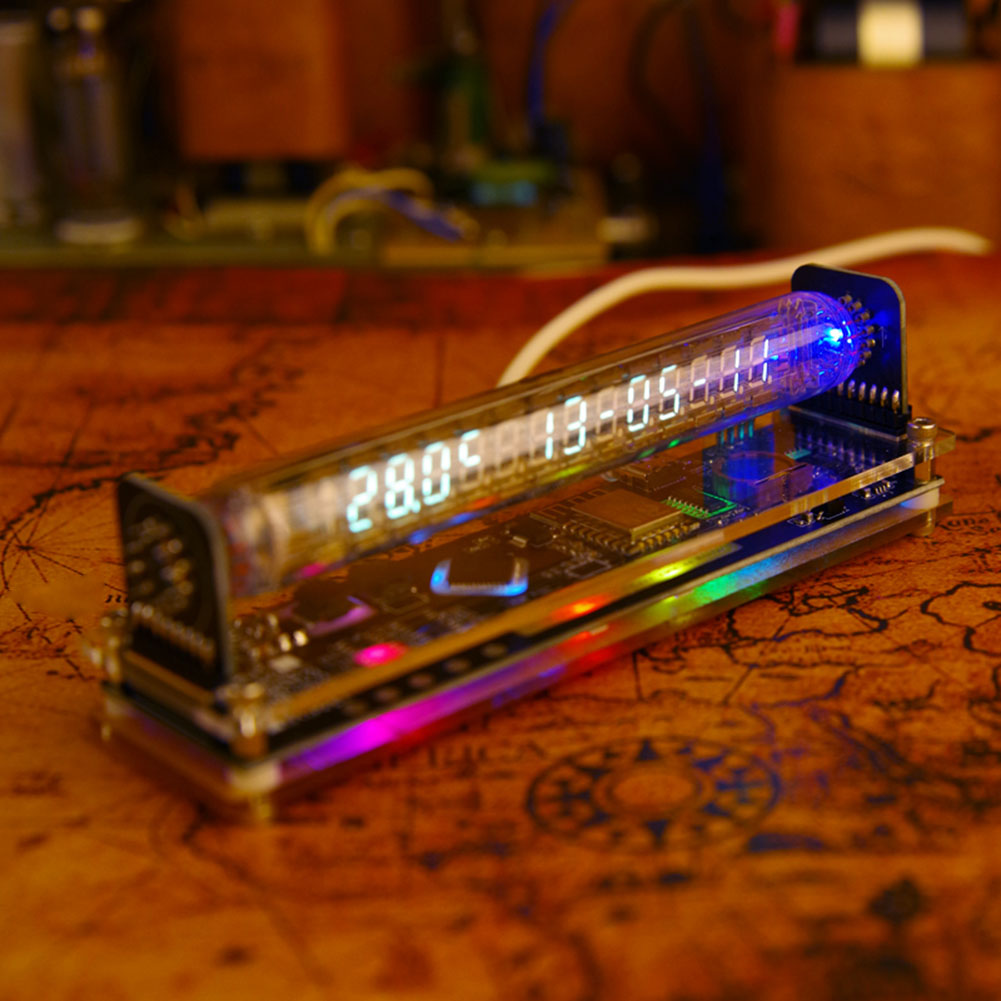 Retro Gaming Desk - 1PCS Digital Watch Glow Fluorescent Tube