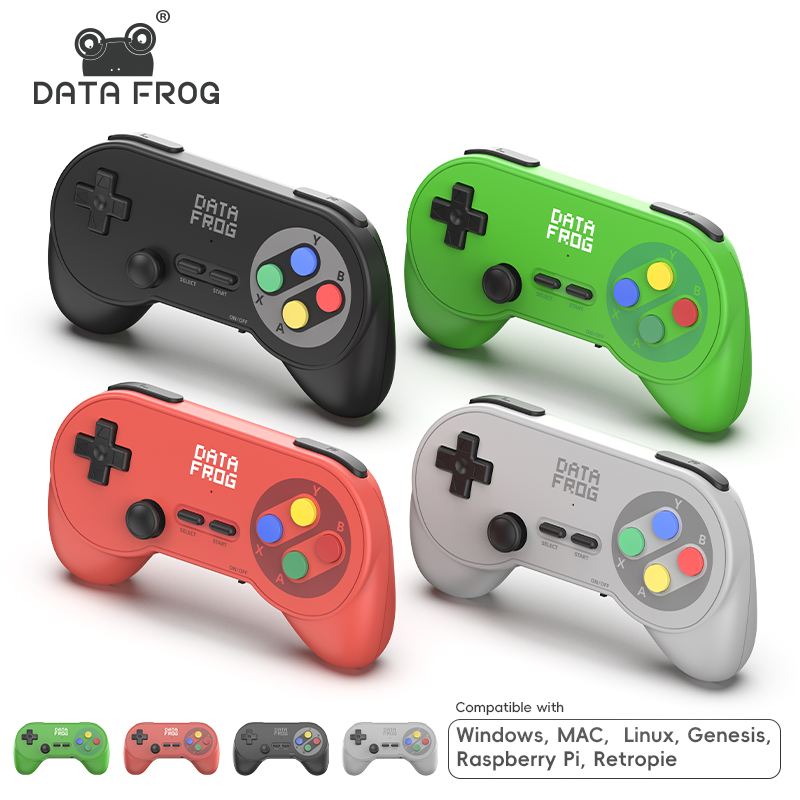Retro Gaming Joystick - Data Frog PC07 Classic Style Wireless