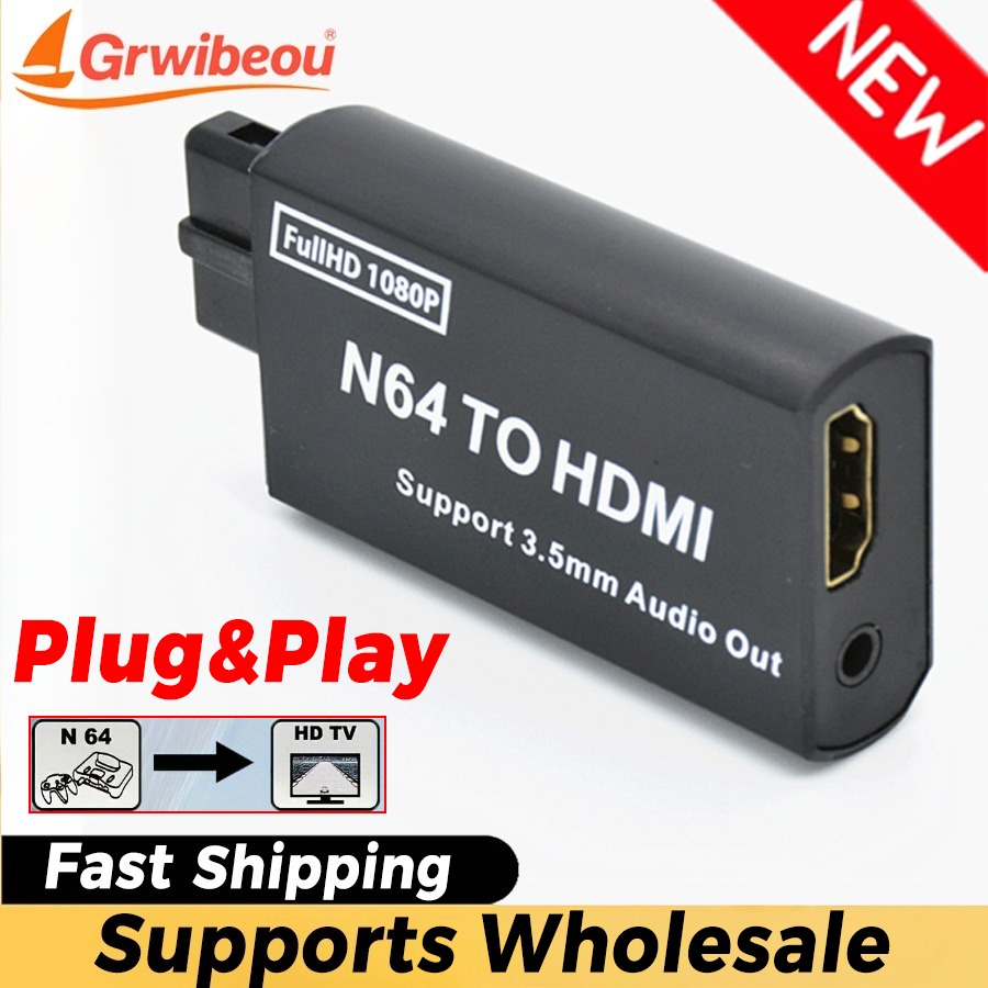 Grwibeou 1080P N64 To HDMI-com - đánh giá và giá Retro Gaming Accessories