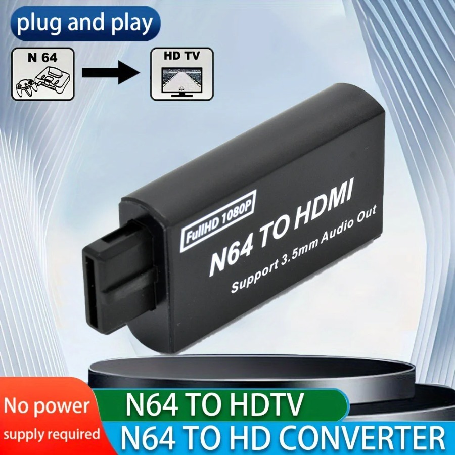 Grwibeou 1080P N64 To HDMI-com - đánh giá và giá Retro Gaming Accessories