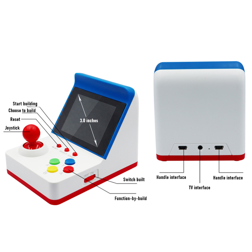 360 Video Games3inch 8Bit Port - đánh giá và giá Retro Gaming Station