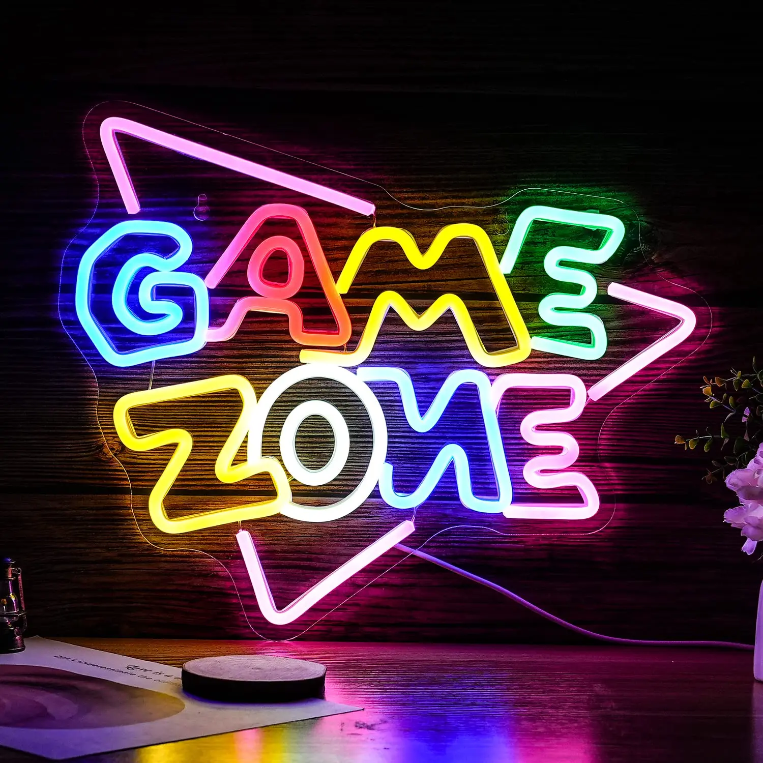Game Zone Neon Led Sign for Wa - đánh giá và giá Retro Gaming Projector