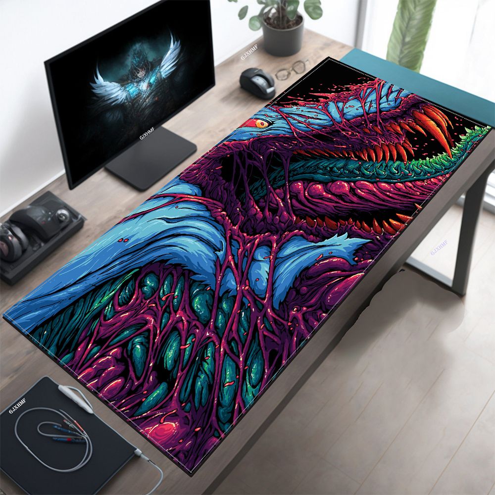Japan Red Mouse Pad Neon Gore  - đánh giá và giá Retro Gaming Desk