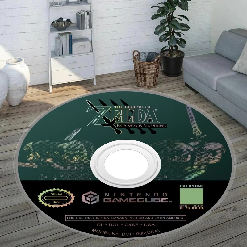 Round Rug and Deep Stunning Op - đánh giá và giá Retro Gaming Rug