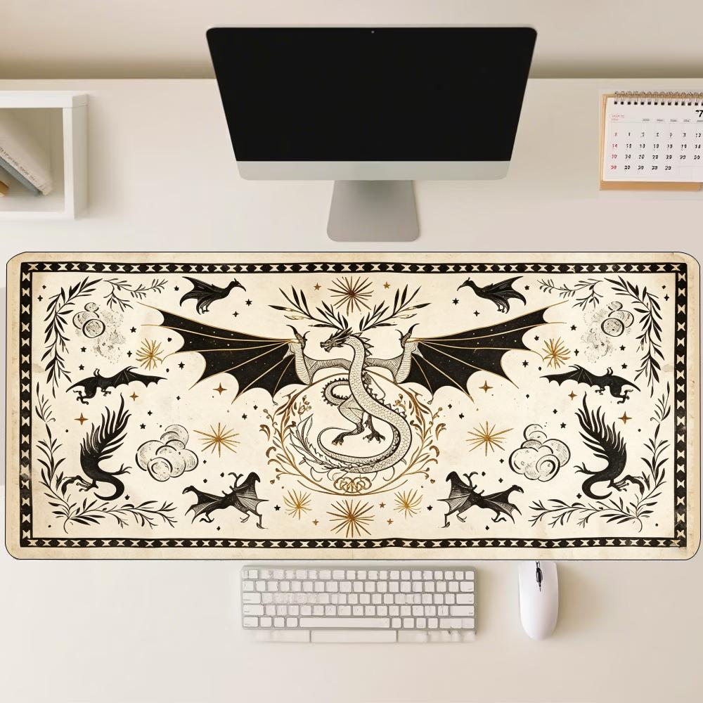 Vintage Old Paper Dragon Large - đánh giá và giá Retro Gaming Desk