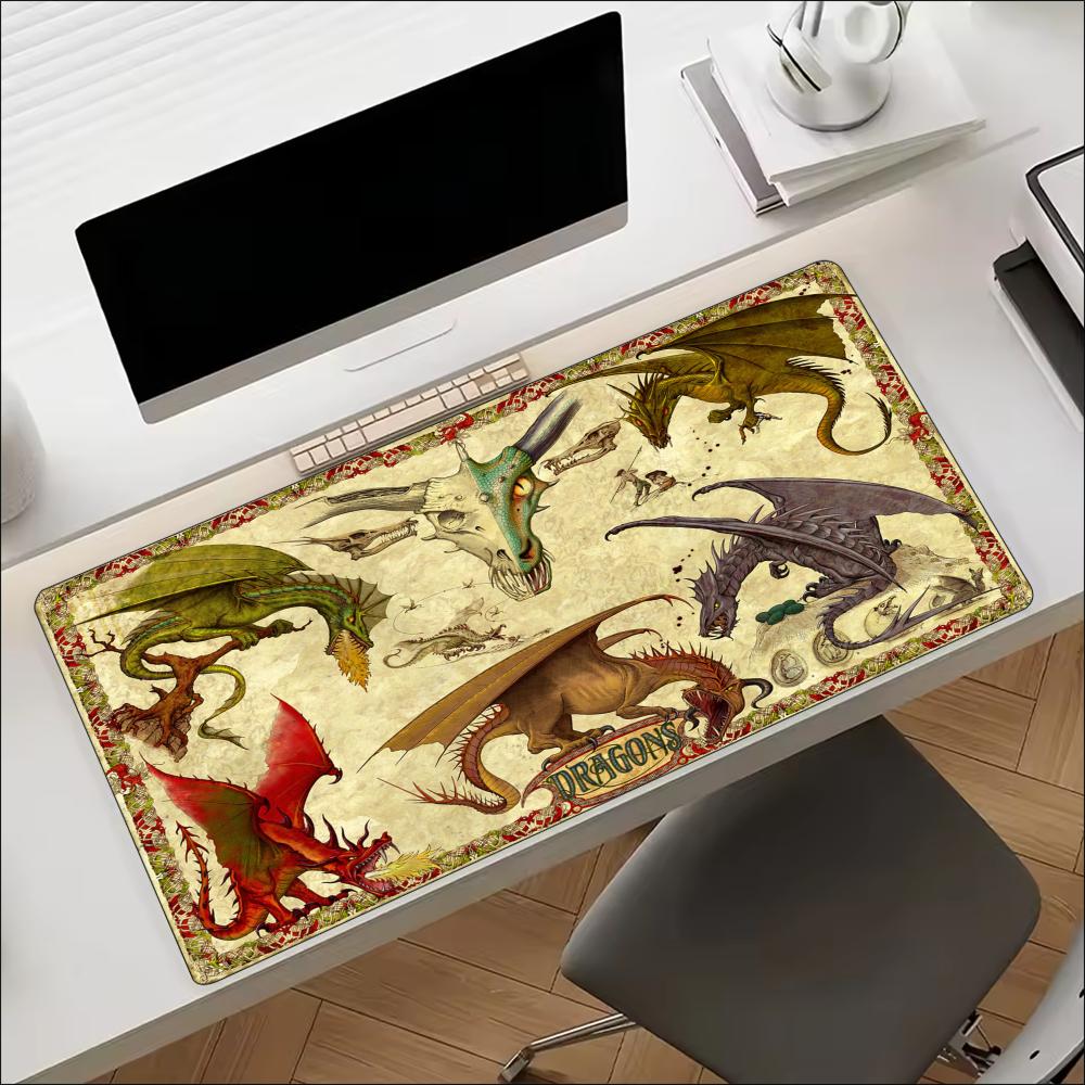 Vintage Old Paper Dragon Large - đánh giá và giá Retro Gaming Desk