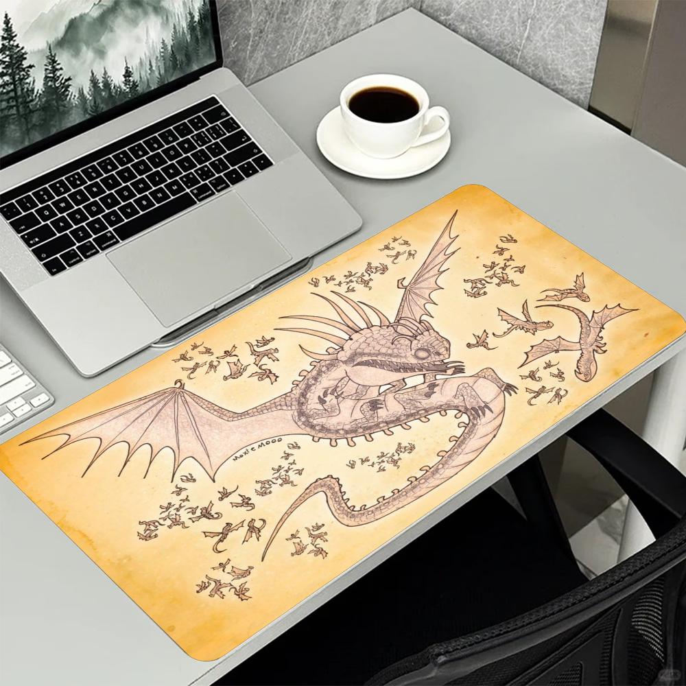 Vintage Old Paper Dragon Large - đánh giá và giá Retro Gaming Desk
