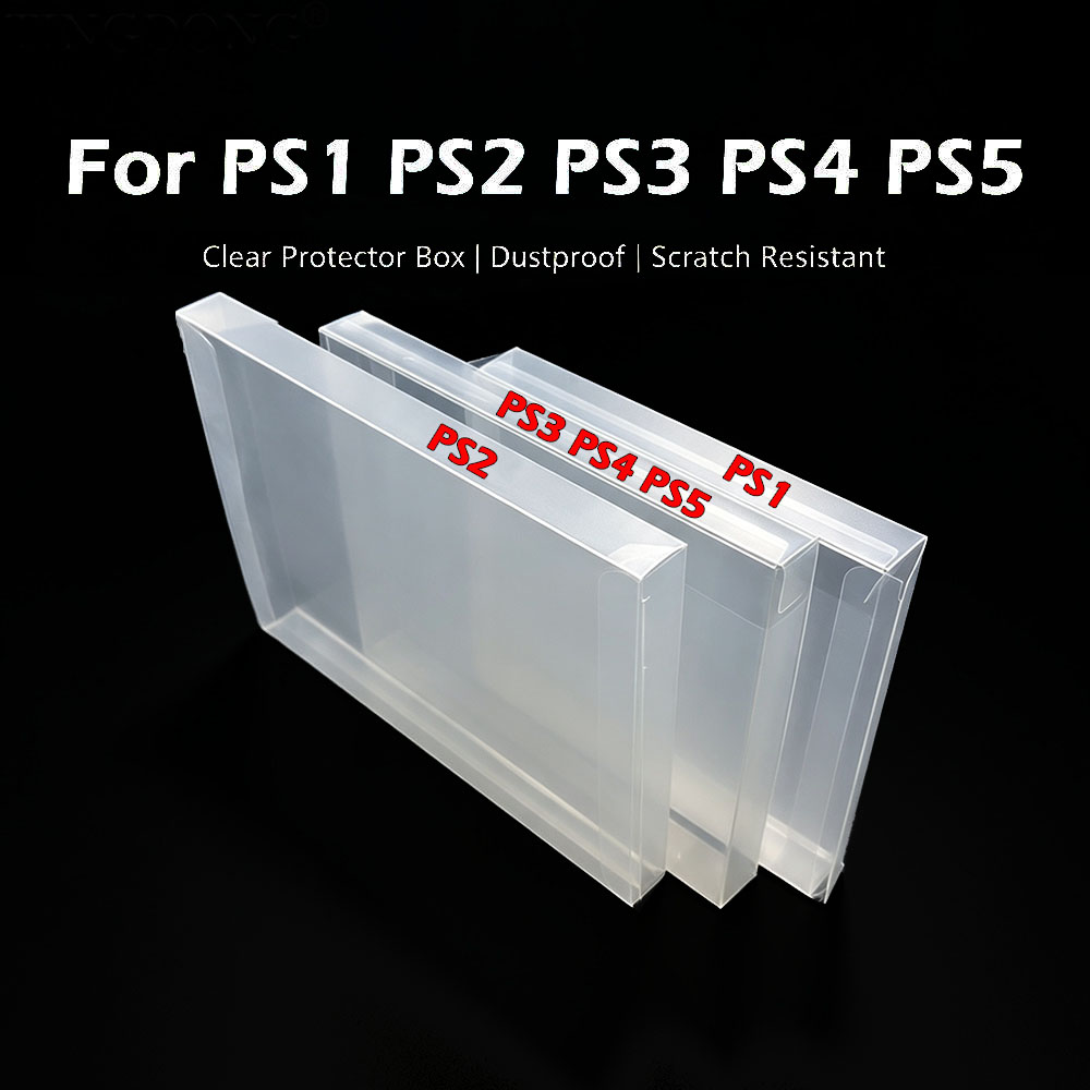 1‑10PCS Clear PET Game Protect - đánh giá và giá Game Cartridge Case
