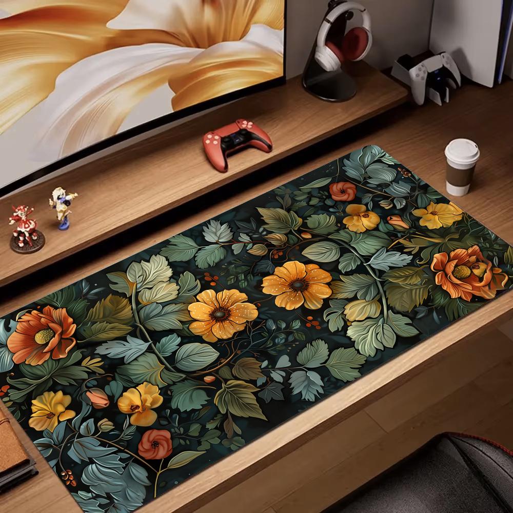Retro flower art rendering Mou - đánh giá và giá Retro Gaming Desk