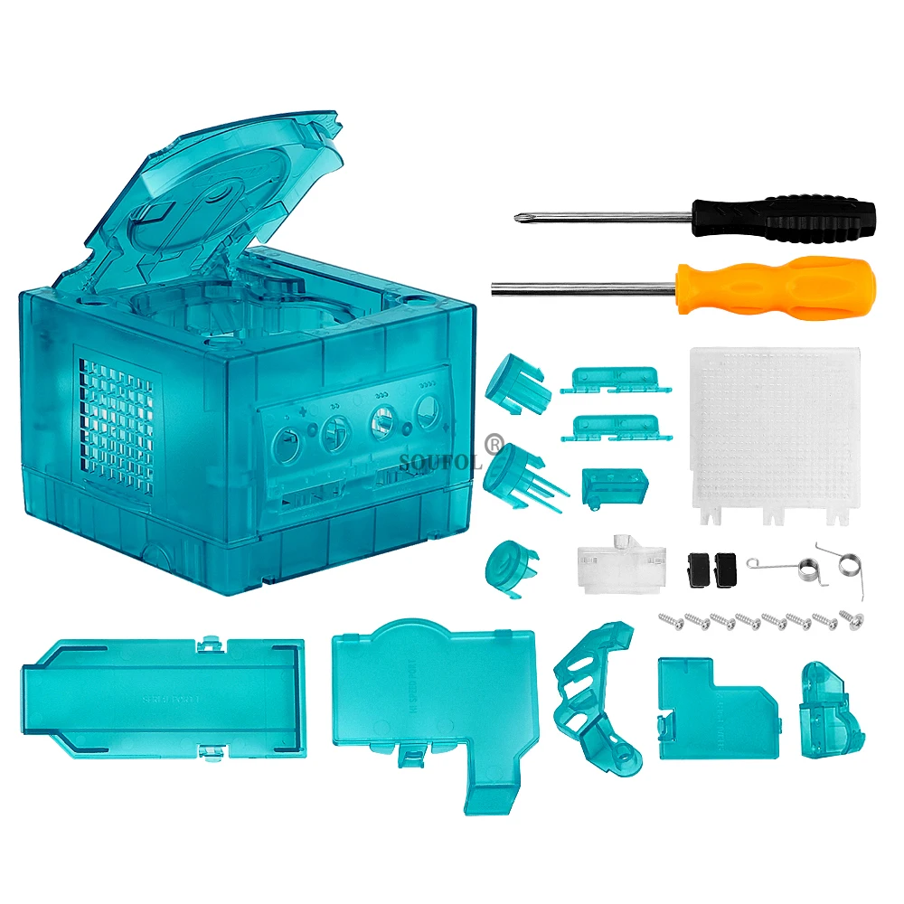 Ice Blue Replacement Case for  - đánh giá và giá Retro Gaming Nintendo
