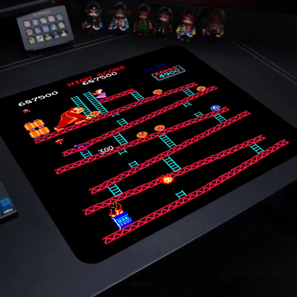 Donkey Kong Mouse Pad Square N - đánh giá và giá Retro Gaming Rug