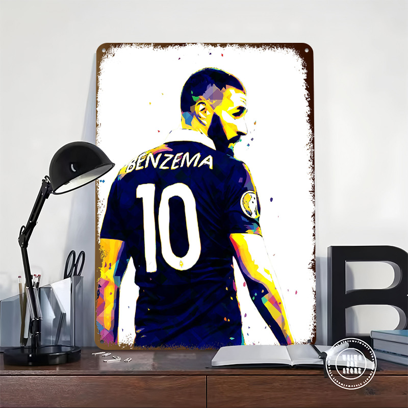 Karim Benzema France Poster Re - đánh giá và giá Retro Gaming France