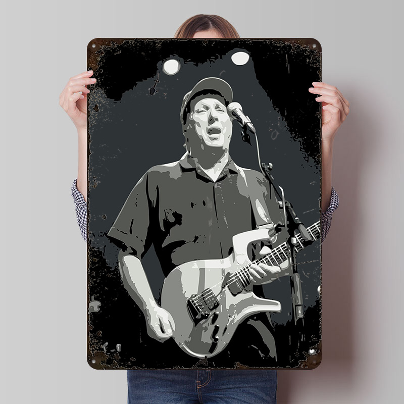 Adrian Belew Tinplate Poster C - đánh giá và giá Retro Gaming Desk