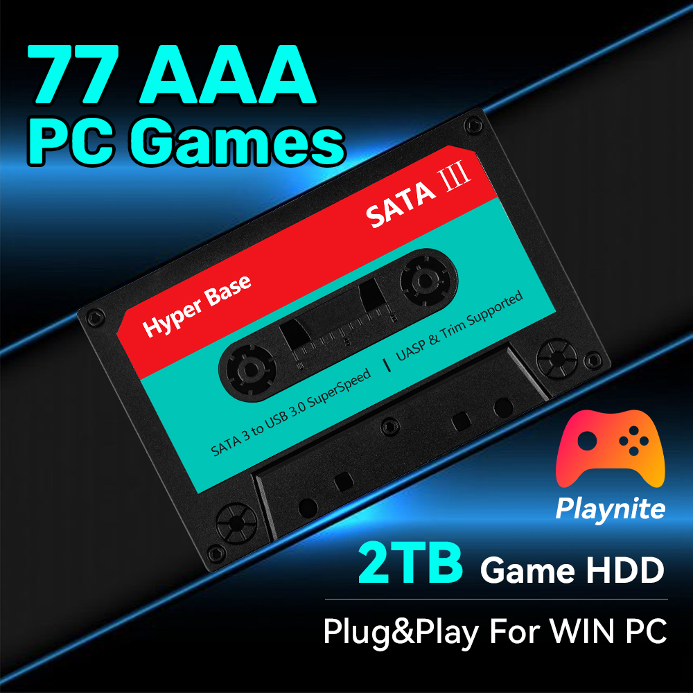2TB Game Hard Drive With 77 PC - đánh giá và giá Retro Gaming Projector