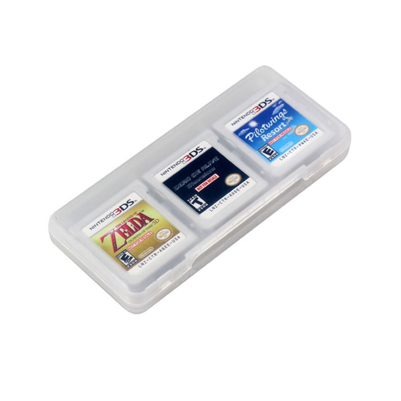 Clear 6 in 1 Game Card Storage - đánh giá và giá Game Cartridge Case