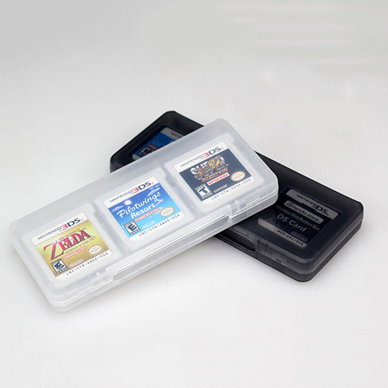 Clear 6 in 1 Game Card Storage - đánh giá và giá Game Cartridge Case