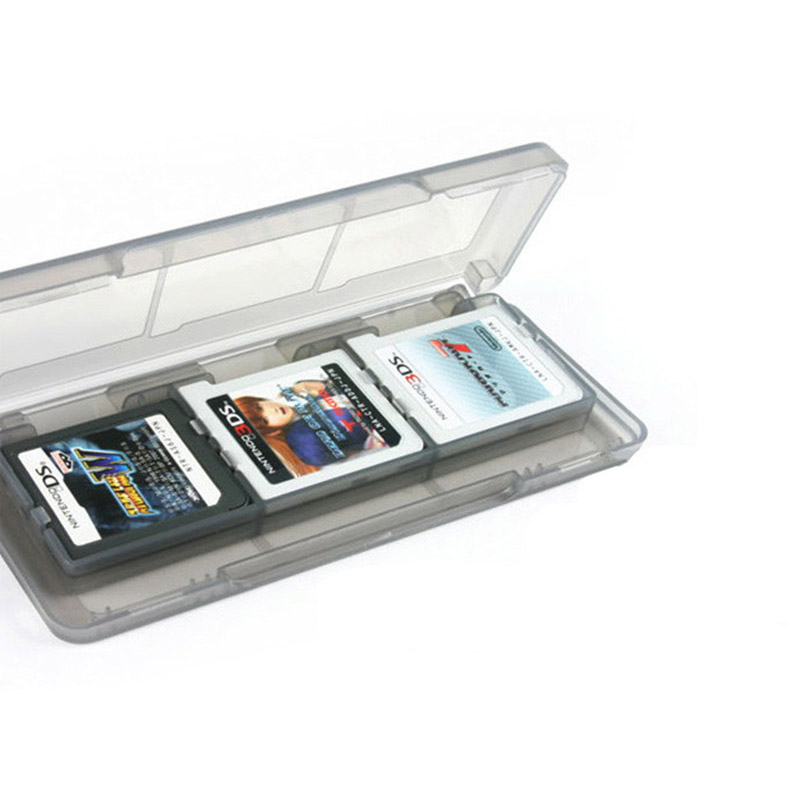 Clear 6 in 1 Game Card Storage - đánh giá và giá Game Cartridge Case