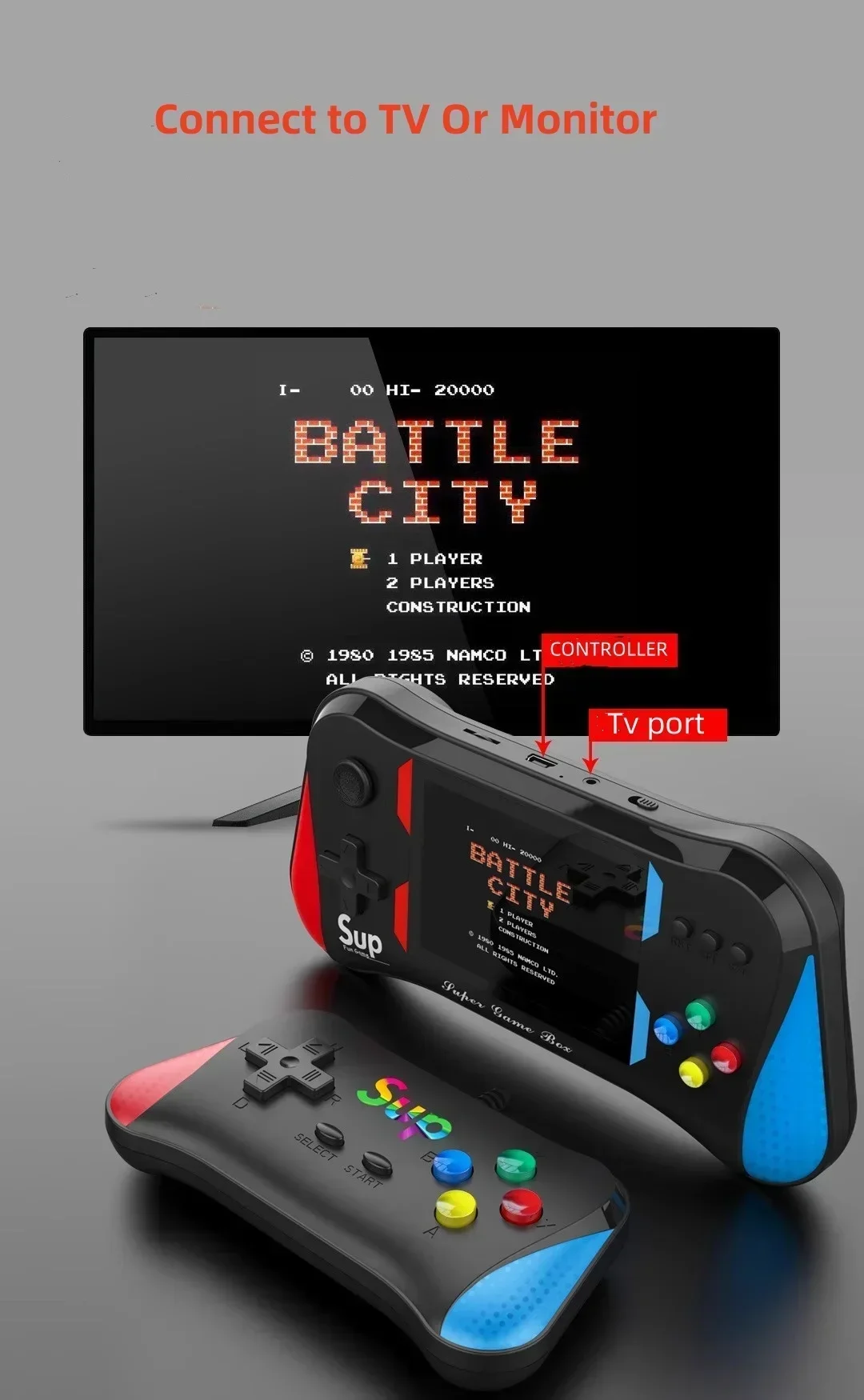 Children's Game Console Palm R - đánh giá và giá Retro Gaming Setup